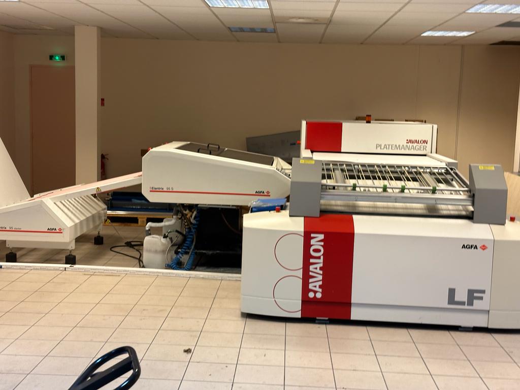 CTP AGFA AVALON LF 8 POSES
