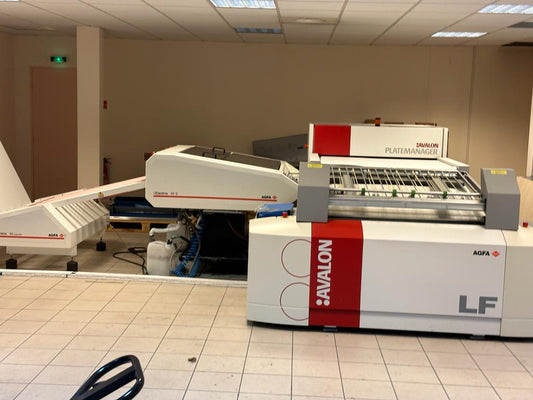 CTP AGFA AVALON LF 8 POSES