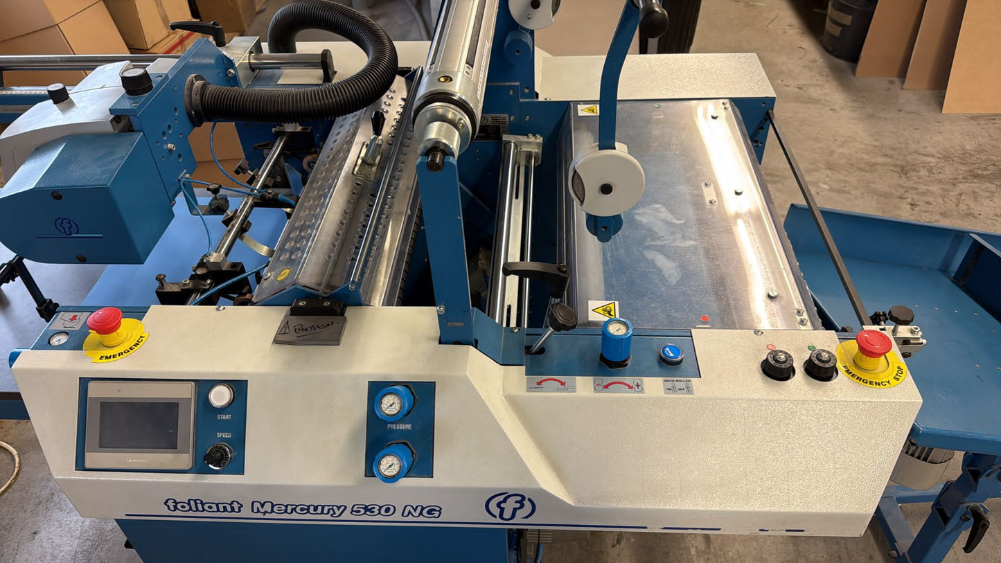 Pelliculeuse automatique Foliant Mercury 530 MG Année 2018