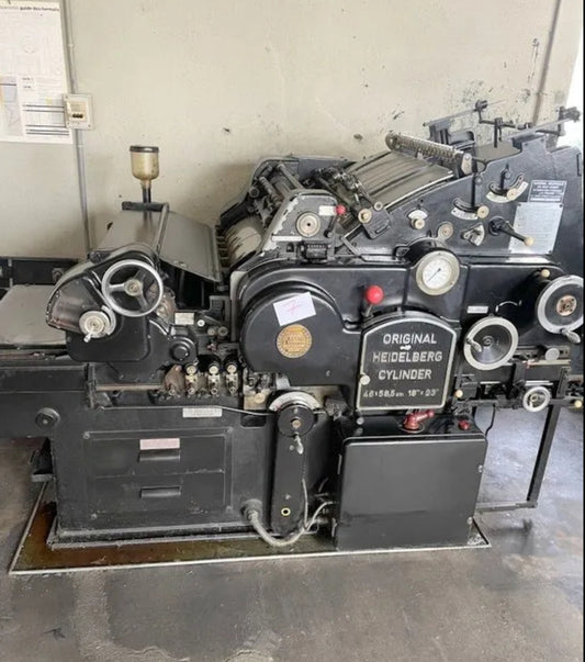 Machine de découpe Cylindre Heidelberg 58,5×46 cm