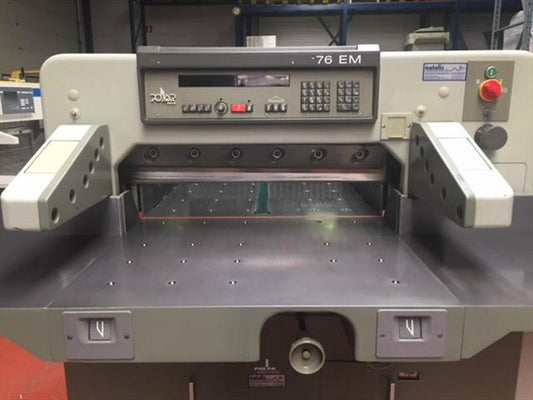 Massicot Polar 76 EM Programme